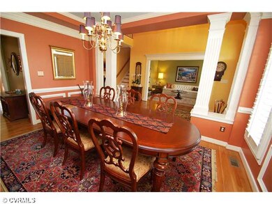 Dining Room - Formal dining room with hardwood flo