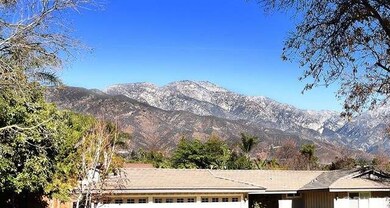 Mountain views from front of home