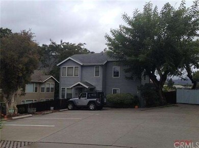 Duplex in back with parking