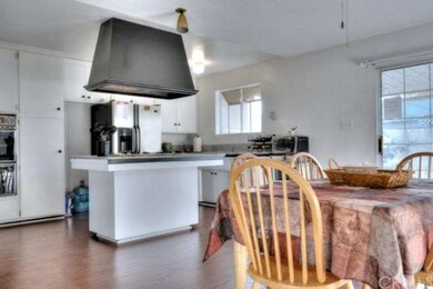 Island in kitchen with cooktop