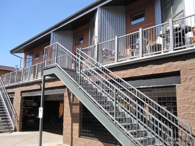Parking and stairs to entry