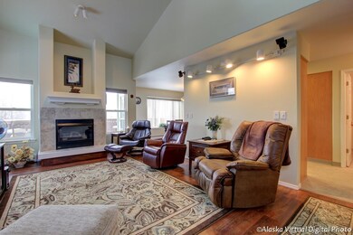 Open concept living area