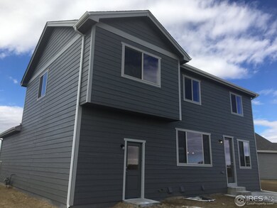 Newly constructed, back of home.