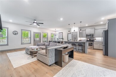 Open concept main living area flows perfectly for entertaining!