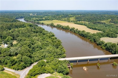 Aerial View from the house toward the River.