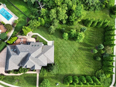 Overhead Aerial of Double Lot