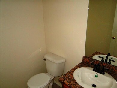 Bathroom. Guest half bath downstairs.
