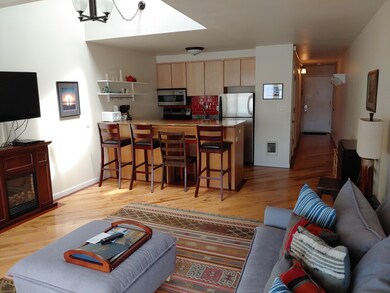 444 Kitchen from Living Area