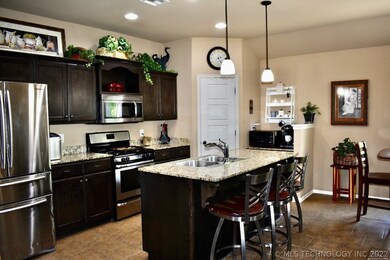 The Kitchen has all the right Spaces!