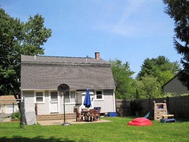 Back view of home