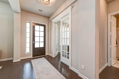 Custom constructed office, beautiful engineered wood floors throughout most of the home