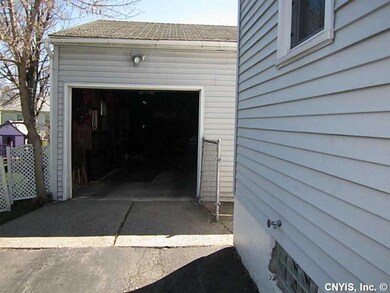 Garage. One and a half Car Garage