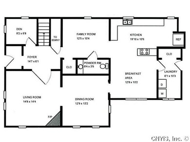 1st Floor Plan
