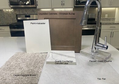 Selected finishes.