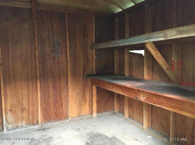 Inside Shed