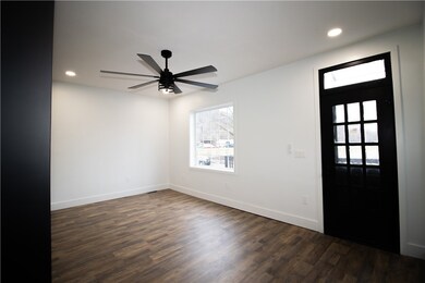 Entry and Living Room.