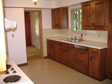Custom kitchen cabinets.