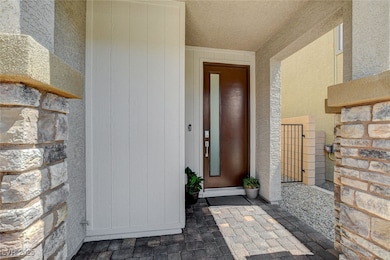 View of exterior entry
