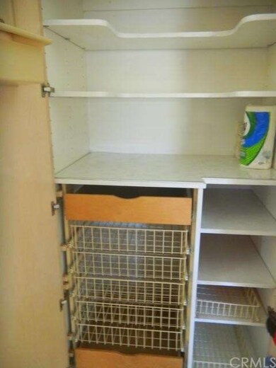 Convenient spacious pantry in the kitchen