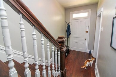 Enter into the open foyer