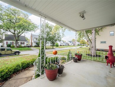 View of terrace featuring a porch