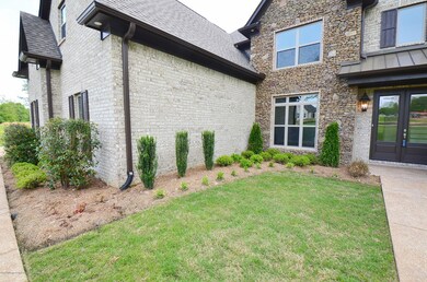 Landscaping front