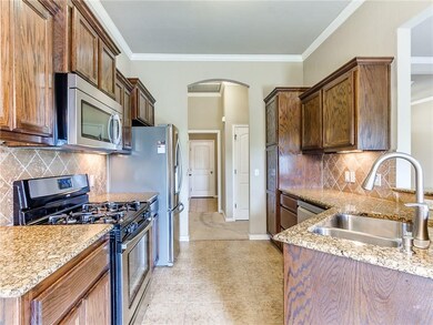 Kitchen:  The open floor plan has a beautiful kitc