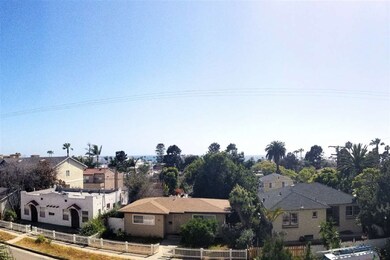 Hilltop panoramic ocean view