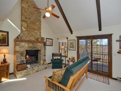 Gas Fireplace in Living Room