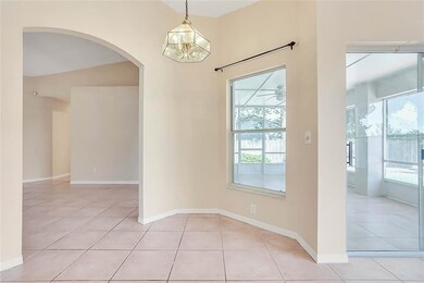 Eat in Kitchen looking to living room and out to l