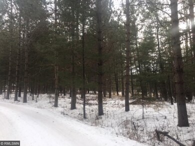 View of lot from easement road