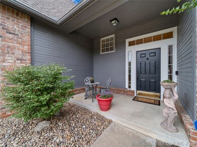 Covered front porch