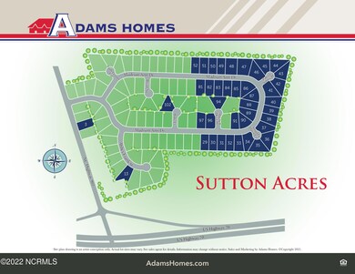 AH Sutton Acres Site Map - Letter