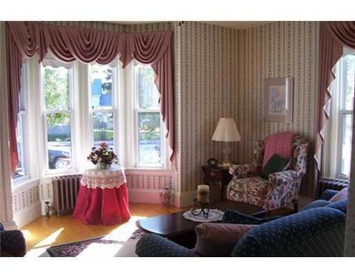 Living Room. Lovely bay window...