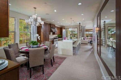 Dining room towards kitchen, as shown in the model