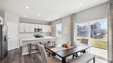 Bright and beautiful, two words to describe the kitchen in the Holcombe.  *Photos are of model home, finishes in actual home may vary.