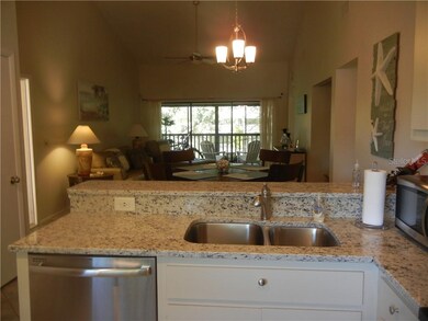 Kitchen to dining/living area