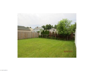 Fenced yard