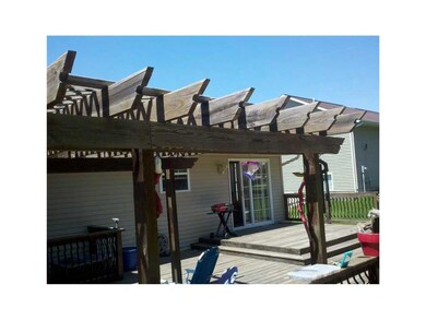 Deck. Pergola over deck area.