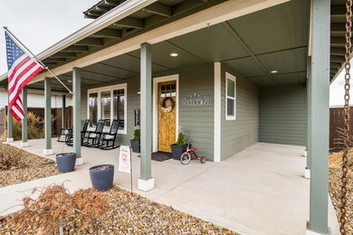 Front covered porch