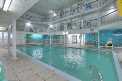 Indoor Pool w/ mural sea life accents