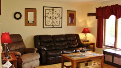 Livingroom with big picture window...