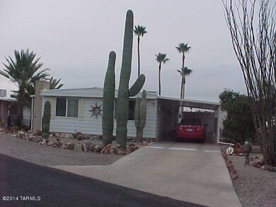 Front View with awning