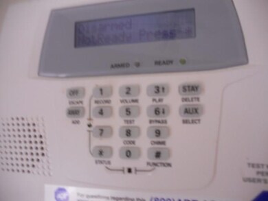 Panel for security system
