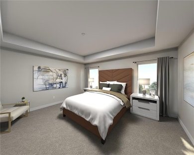 Photo is not of the actual home, but is an inspirational photo of builder’s model home and may depict options, furnishings, and/or decorator features that are not included