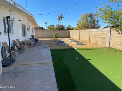 large backyard
