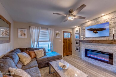 Living room/front door