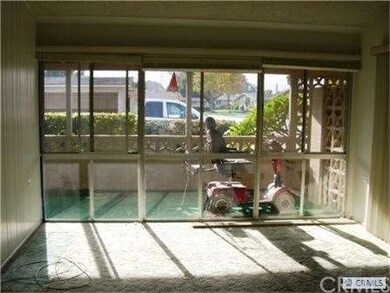 Floor to almost ceiling windows in Living room