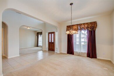 Formal dining area