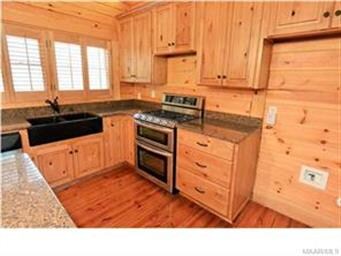 Stainless steel appliances includes a double oven 
